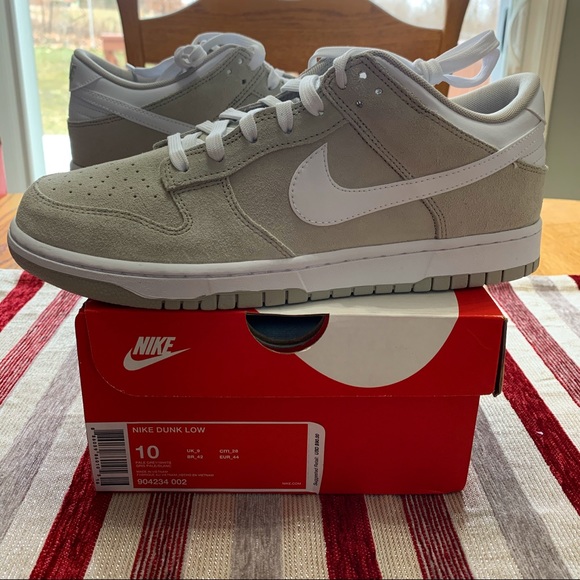 dunk low pale grey